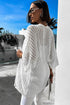 Hollow-out Knit Kimono Lightweight Cardigan